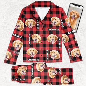Pyjama personnalisé avec photo pour chien et chat : Que vos journées soient belles et lumineuses ! Cadeau de Noël pour les propriétaires et les amoureux des animaux.