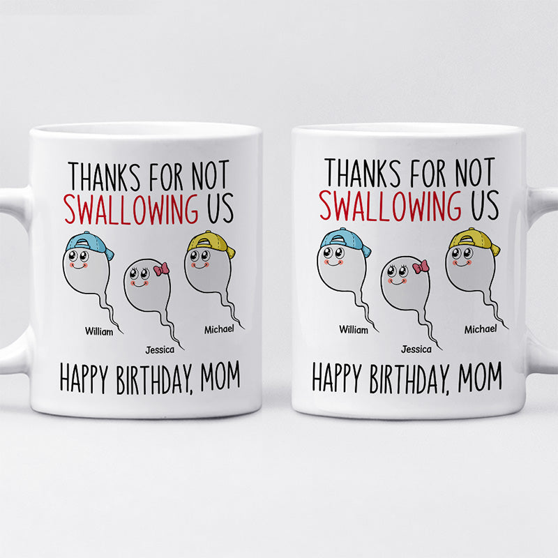 Voici votre récompense - Mug personnalisé familial - Fête des mères, fête des pères, cadeau d'anniversaire pour maman, papa