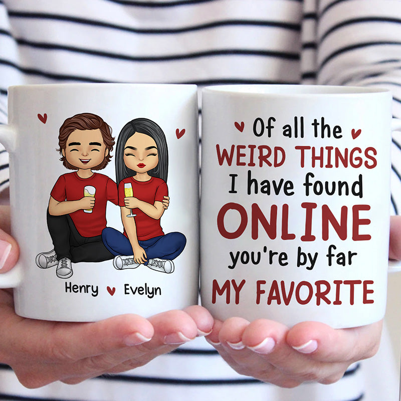 Je t'aime encore plus - Mug personnalisé pour couple - Cadeau pour mari et femme, anniversaire