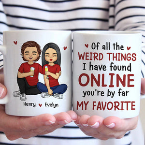 Je t'aime encore plus - Mug personnalisé pour couple - Cadeau pour mari et femme, anniversaire