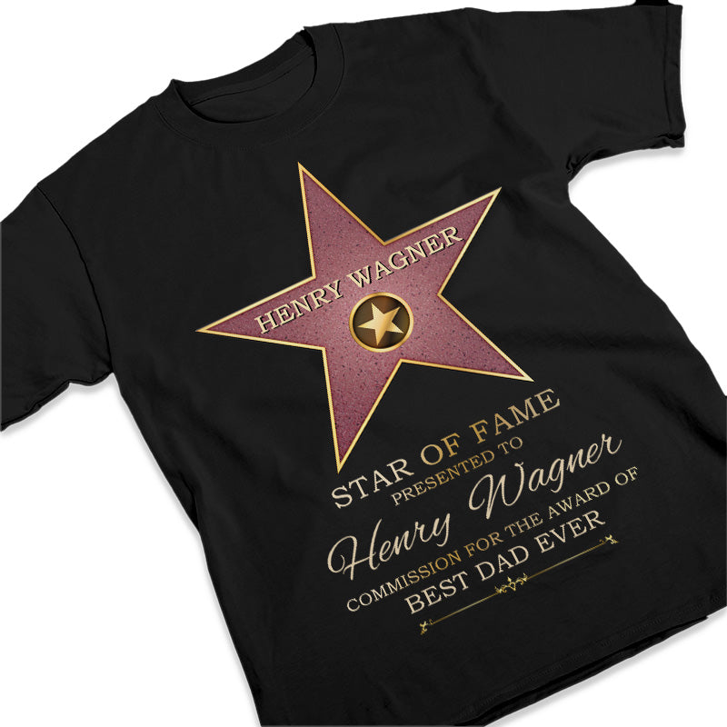 Star Of Fame - T-shirt unisexe personnalisé pour la famille, sweat à capuche, sweat-shirt - Cadeau de fête des mères, d'anniversaire pour maman