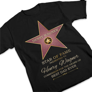 Star Of Fame - T-shirt unisexe personnalisé pour la famille, sweat à capuche, sweat-shirt - Cadeau de fête des mères, d'anniversaire pour maman