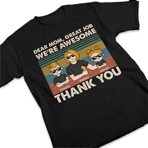 Chère maman, merci beaucoup - T-shirt unisexe personnalisé pour la famille, sweat à capuche, sweat-shirt - Cadeau de fête des mères, d'anniversaire pour maman