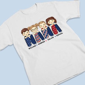 Reconnaissante d'être appelée maman grand-mère - T-shirt unisexe personnalisé, sweat à capuche, sweat-shirt - 4 juillet, cadeau d'anniversaire pour maman, grand-mère