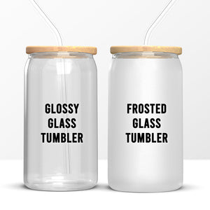 Là où les fleurs fleurissent, l'espoir aussi - Tasse en verre personnalisée, tasse à café glacé - Cadeau d'anniversaire, cadeau pour vous-même
