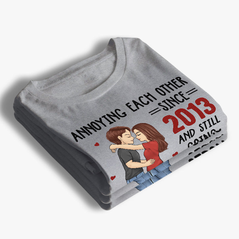 Merci de faire partie de ma vie - T-shirt unisexe personnalisé, sweat à capuche, sweat-shirt - Cadeau pour mari et femme, anniversaire