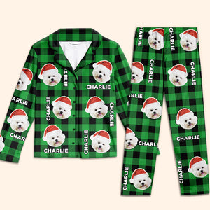 Pyjama personnalisé avec photo pour chien et chat : Que vos journées soient belles et lumineuses ! Cadeau de Noël pour les propriétaires et les amoureux des animaux.