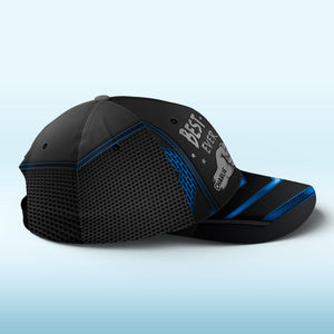 Meilleur papa de tous les temps - Casquette personnalisée familiale, casquette classique à imprimé intégral - Cadeau de fête des pères, d'anniversaire pour papa, grand-père