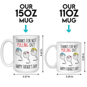 Voici votre récompense - Mug personnalisé familial - Fête des mères, fête des pères, cadeau d'anniversaire pour maman, papa