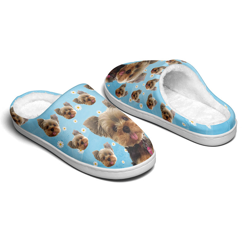 Liste de photos personnalisées pour les personnes sages ou coquines - Chaussons moelleux personnalisés pour chiens et chats - Cadeau pour propriétaires et amoureux des animaux