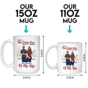 Mon numéro un, toujours - Tasse personnalisée pour couple - Cadeau pour mari et femme, anniversaire