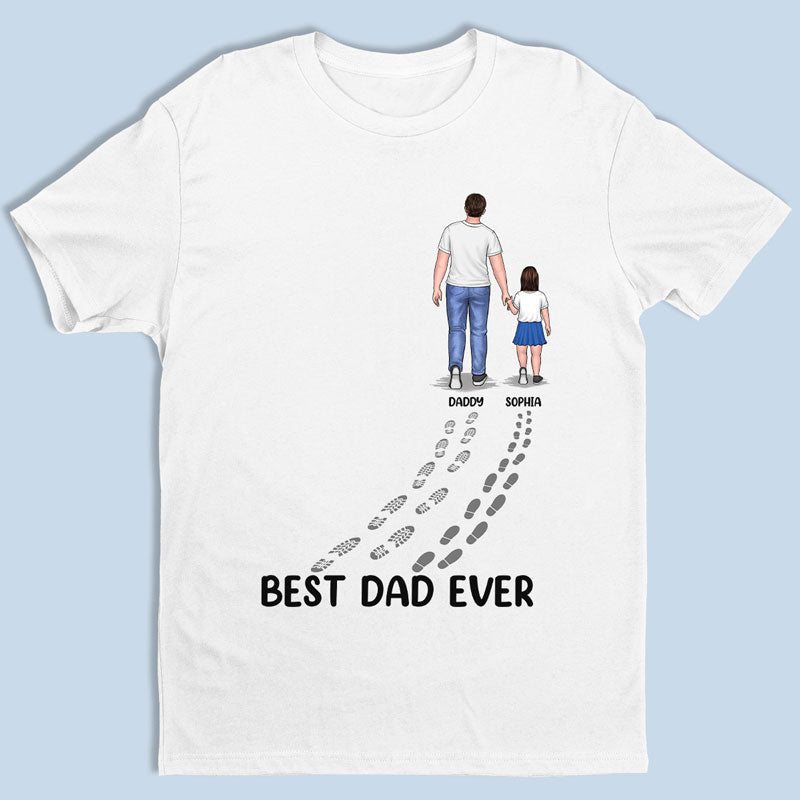 Bonne fête des pères, meilleur papa du monde ! T-shirt unisexe personnalisé, sweat à capuche, sweat-shirt ! Cadeau d'anniversaire pour papa