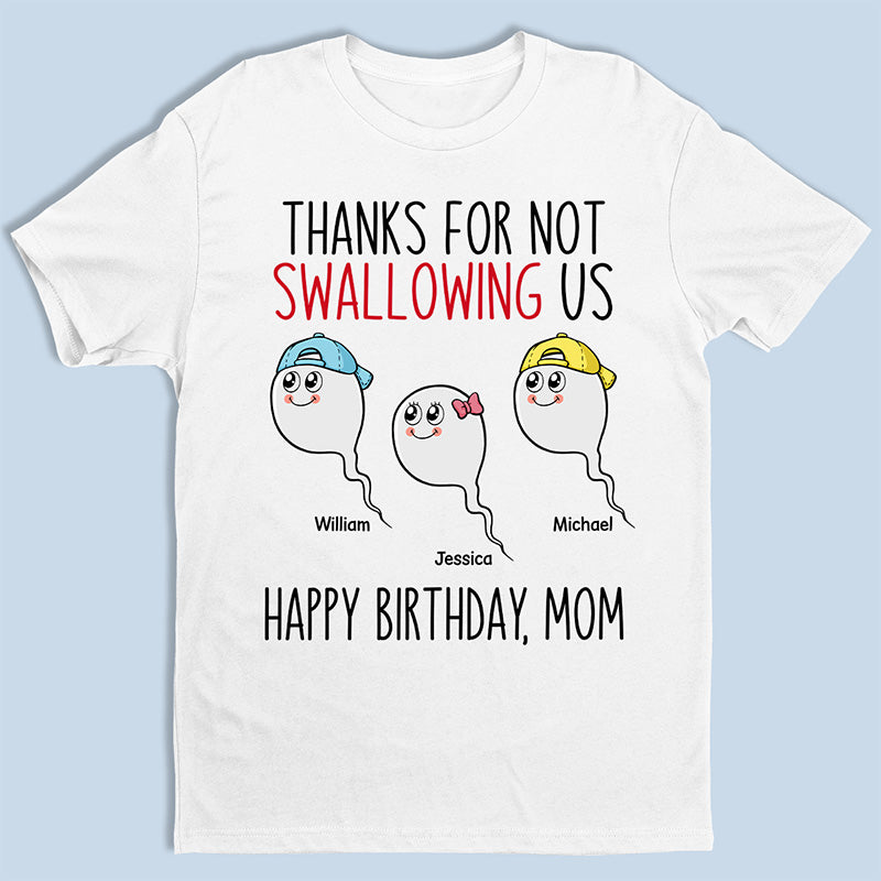 Voici votre récompense - T-shirt unisexe personnalisé pour la famille, sweat à capuche, sweat-shirt - Cadeau pour la fête des mères, la fête des pères, l'anniversaire de maman, papa