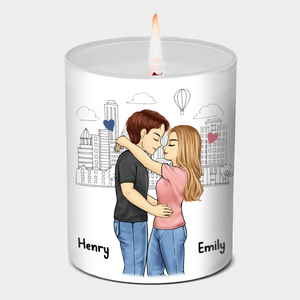 Tu es le meilleur - Bougie parfumée sans fumée personnalisée pour couple - Cadeau pour mari et femme, anniversaire