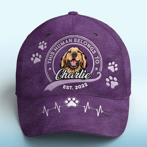 Le meilleur thérapeute a de la fourrure et quatre pattes - Chapeau personnalisé pour chien, casquette classique à imprimé intégral - Cadeau pour propriétaires et amoureux des animaux