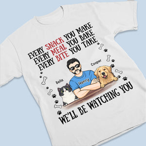 I'll Be Watching You - Dog & Cat Personalized Custom Unisex T-shirt, Hoodie, Sweatshirt - Father's Day, Gift For Pet Owners, Pet Lovers