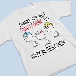 Voici votre récompense - T-shirt unisexe personnalisé pour la famille, sweat à capuche, sweat-shirt - Cadeau pour la fête des mères, la fête des pères, l'anniversaire de maman, papa