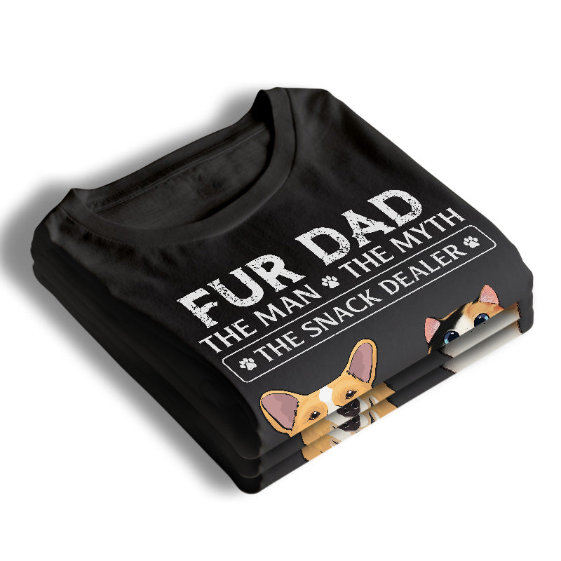 Le marchand de snacks est là ! T-shirt, sweat à capuche et sweat-shirt unisexe personnalisé pour chien et chat ! Cadeau pour propriétaires et amoureux des animaux.