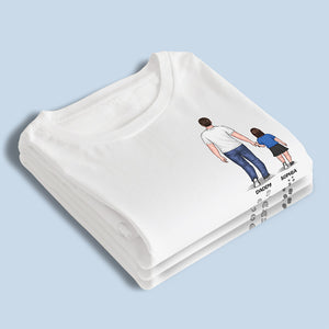 Bonne fête des pères, meilleur papa du monde ! T-shirt unisexe personnalisé, sweat à capuche, sweat-shirt ! Cadeau d'anniversaire pour papa