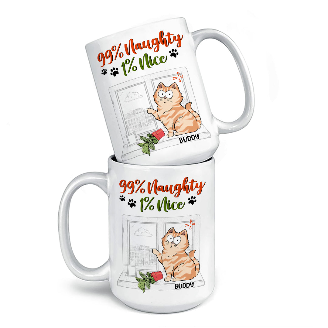 Tasse personnalisée « Nourrissez-moi » – Chat – Cadeau pour les propriétaires et les amoureux des animaux