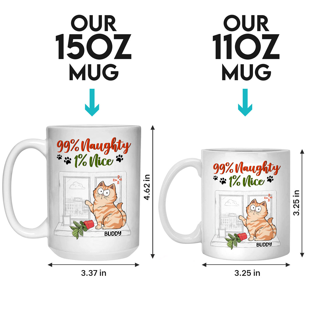 Tasse personnalisée « Nourrissez-moi » – Chat – Cadeau pour les propriétaires et les amoureux des animaux