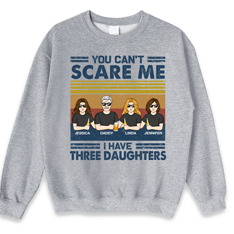 Heureux d'être sa fille - T-shirt, sweat à capuche, sweat-shirt unisexe personnalisé pour la famille - Cadeau d'anniversaire pour papa
