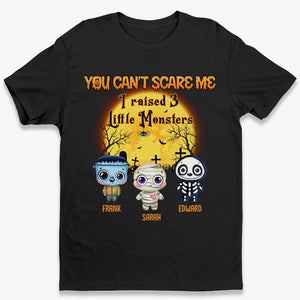 Tu ne peux pas me faire peur - T-shirt unisexe personnalisé pour la famille, sweat à capuche, sweat-shirt - Cadeau d'Halloween, cadeau pour grand-mère, grand-père