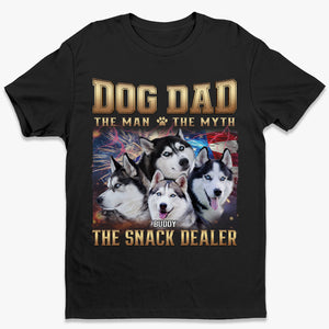 Photo personnalisée « Le marchand de snacks » - T-shirt, sweat à capuche et sweat-shirt unisexe personnalisé pour chien et chat - Cadeau pour propriétaires et amoureux des animaux
