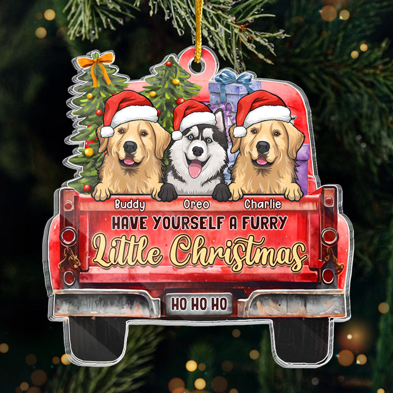 Offrez-vous un Noël tout en fourrure ! Décoration personnalisée pour chien et chat ! Bois et acrylique, forme personnalisée ! Cadeau de Noël pour les propriétaires et les amoureux des animaux.