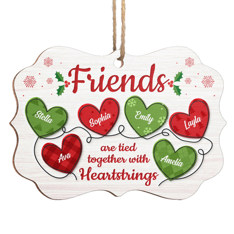 Les sœurs sont liées ensemble - Décoration personnalisée pour meilleure amie - Bois en forme de Benelux - Cadeau de Noël pour meilleures amies, meilleures amies et sœurs