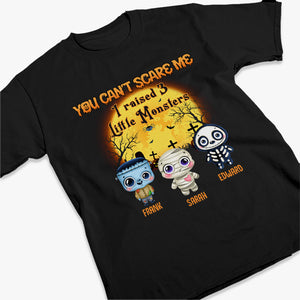 Tu ne peux pas me faire peur - T-shirt unisexe personnalisé pour la famille, sweat à capuche, sweat-shirt - Cadeau d'Halloween, cadeau pour grand-mère, grand-père