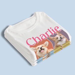T-shirt, sweat à capuche et sweat-shirt unisexe personnalisé avec photo « Mon amour inconditionnel » pour chien et chat – Cadeau pour propriétaires et amoureux des animaux