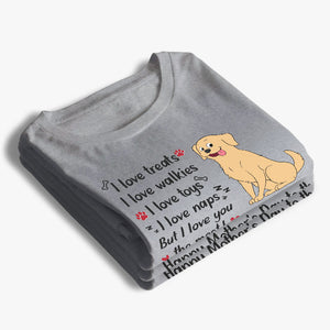 La maternité est un choix que vous faites chaque jour - T-shirt, sweat à capuche et sweat-shirt unisexe personnalisé pour chien - Fête des Mères, cadeau pour les propriétaires d'animaux et les amoureux des animaux