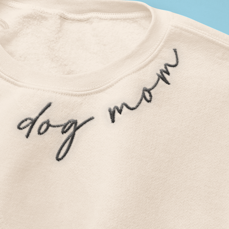 Best Fur Mama In The World - Dog Personalized Custom Embroidered Sweatshirt - Gift For Pet Owners, Pet Lovers
