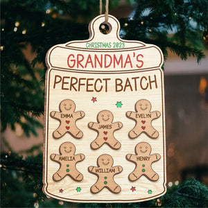 We Are Your Perfect Batch - Family Personalized Custom Ornament - Wood Custom Shaped - Christmas Gift For Family Members