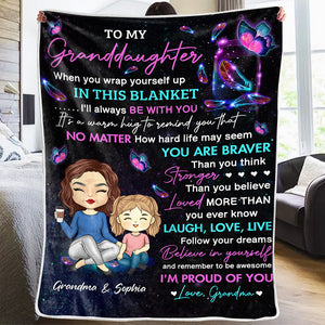 À ma très chère petite-fille - Couverture familiale personnalisée - Cadeau de grand-mère
