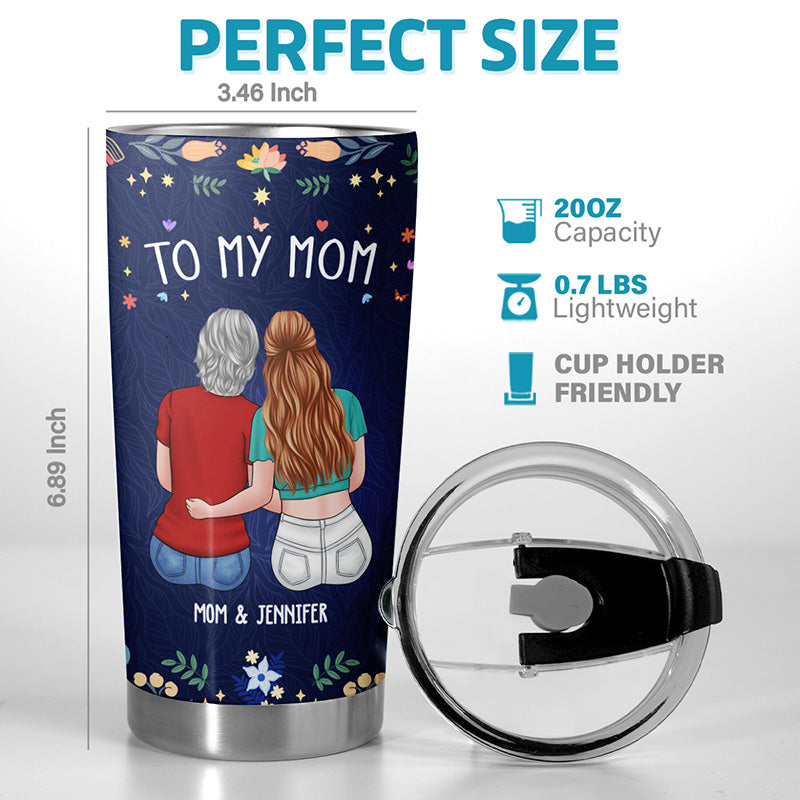 Tu es une personne si importante dans ma vie - Gobelet personnalisé familial - Cadeau pour grand-mère, maman