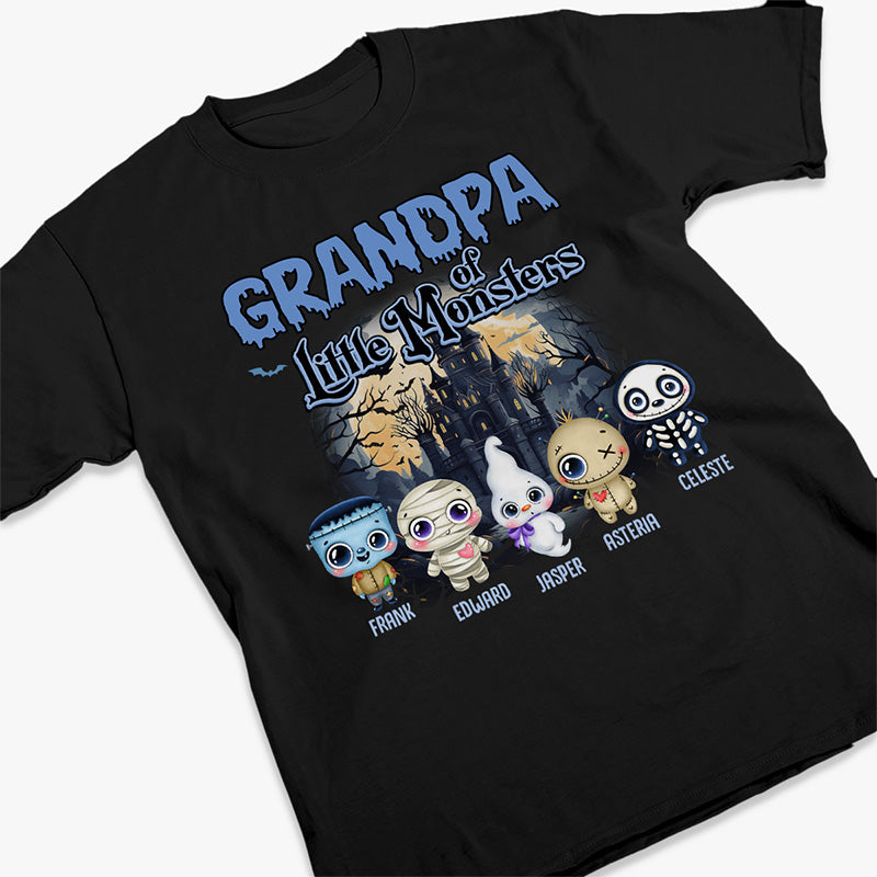 Grand-mère des petits monstres - T-shirt unisexe personnalisé, sweat à capuche, sweat-shirt - Cadeau d'Halloween, cadeau pour grand-mère, grand-père