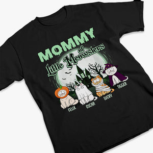 Mommy Of Little Meowsters - Cat Personalized Custom Unisex T-shirt, Hoodie, Sweatshirt - Halloween Gift For Pet Owners, Pet Lovers