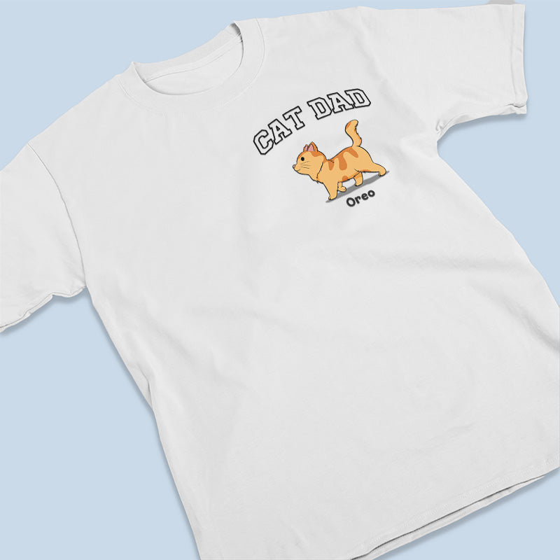 Je suis un papa chat - T-shirt unisexe personnalisé, sweat à capuche, sweat-shirt - Bonne fête des pères, cadeau pour les propriétaires d'animaux, les amoureux des animaux