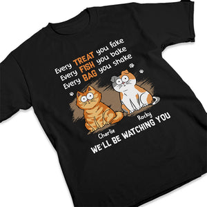 Chaque friandise est un cadeau pour les amoureux des animaux ! T-shirt, sweat à capuche et sweat-shirt unisexe personnalisé avec chat