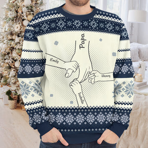 Il n'y a pas de plus beau cadeau que la famille - Sweat-shirt personnalisé pour la famille - Pull en laine unisexe - Cadeau de Noël pour les membres de la famille