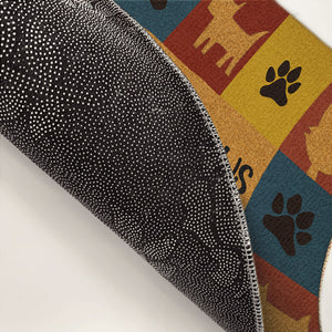 Wipe Your Paws - Dog & Cat Home Decor Decorative Mat - House Warming Gift For Pet Owners, Pet Lovers
