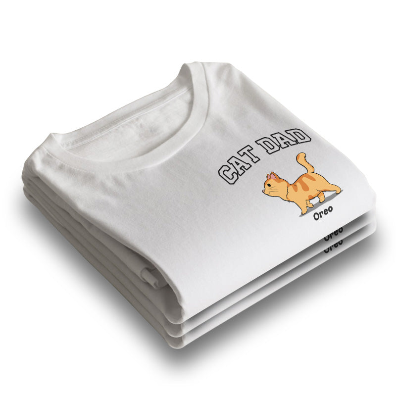 Je suis un papa chat - T-shirt unisexe personnalisé, sweat à capuche, sweat-shirt - Bonne fête des pères, cadeau pour les propriétaires d'animaux, les amoureux des animaux