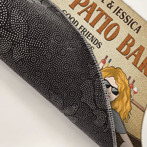 Prenez le temps de vous détendre - Tapis décoratif personnalisé pour chien et chat - Cadeau pour propriétaires et amoureux des animaux