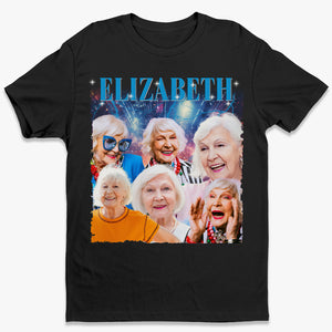 T-shirt, sweat à capuche et sweat-shirt unisexe personnalisé avec photo « Good Vibes Good Life » - Cadeau pour les membres de la famille