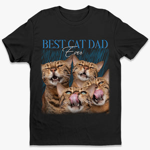 T-shirt, sweat à capuche et sweat-shirt unisexe personnalisé avec photo « Soyez authentique et sans peur » pour chien et chat – Cadeau pour propriétaires et amoureux des animaux