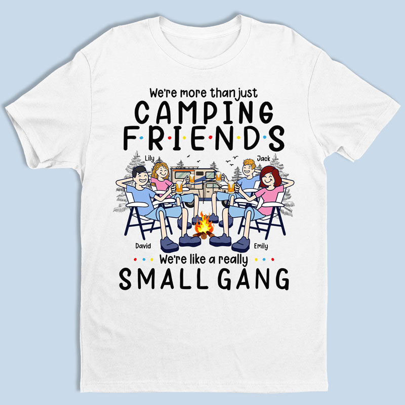 Nous sommes plus que de simples amis de camping - T-shirt, sweat à capuche, sweat-shirt unisexe personnalisé de camping - Cadeau pour les meilleurs amis, BFF, sœurs, amoureux du camping
