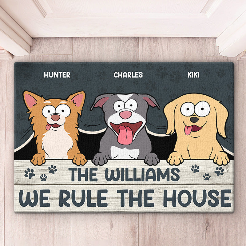 J'espère que vous aimez les chiens - Tapis décoratif personnalisé pour chien - Cadeau pour les propriétaires et les amoureux des animaux