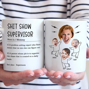 Mug personnalisé avec photo « Soyez un enfant gentil » - Cadeau pour maman
